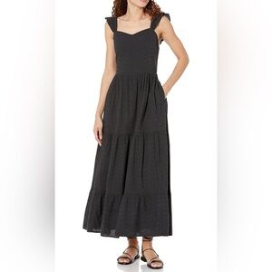 The Drop Women's Tulsi Ruffle-Sleeve Eyelet Maxi Dress 2XL- NWOT